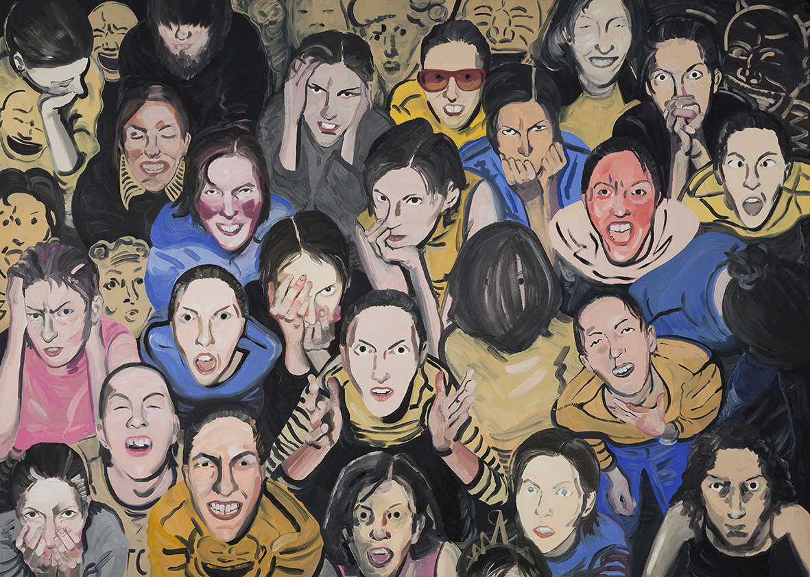 Pola Dwurnik, Litosci!, 2008/2009, olej / płótno