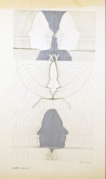 Maria Michałowska, Traces: xy'x, 1971
