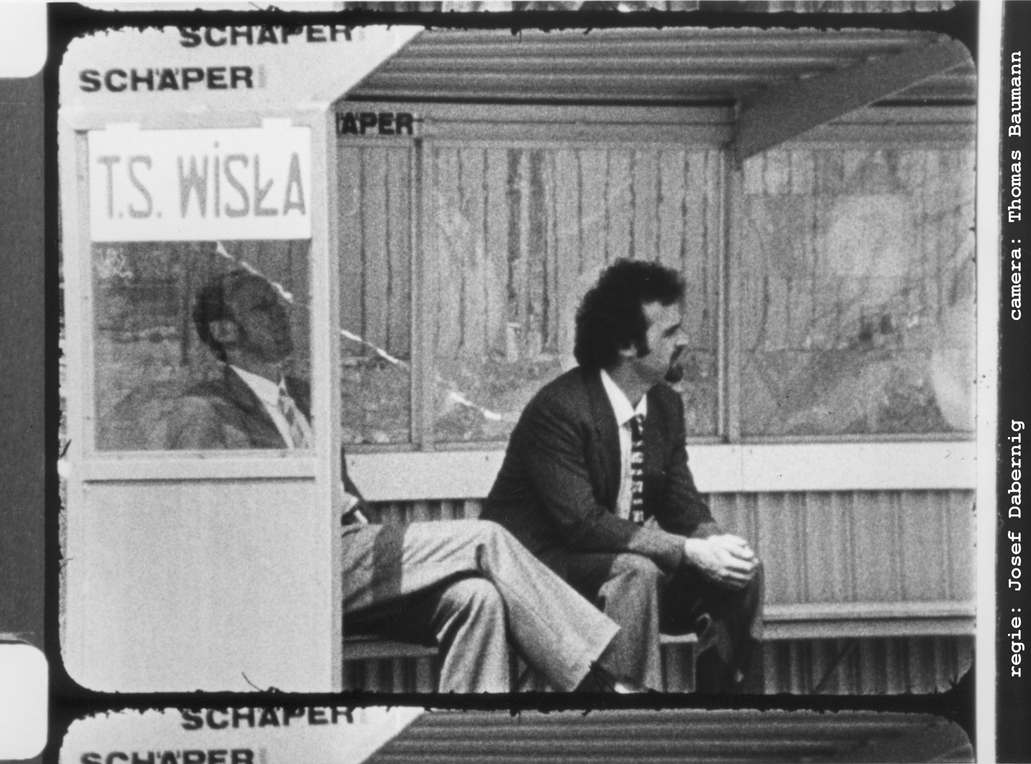 Josef Dabernig, //Wisła//, 1996, kadr z filmu, Kolekcja MOCAK-u