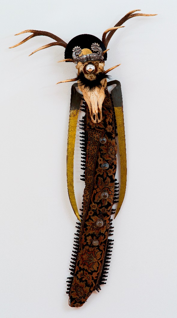 Władysław Hasior, //Stary anioł//, 1965-81, asamblaż, ze zbiorów Muzeum Sztuki w Łodzi